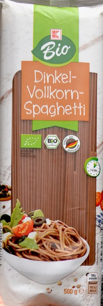 Dinkel-Vollkorn-Spaghetti
