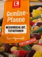 Gemuse pfanne mexikanische
