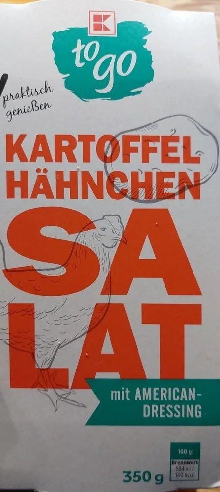Kartoffel-Hähnchen Salat