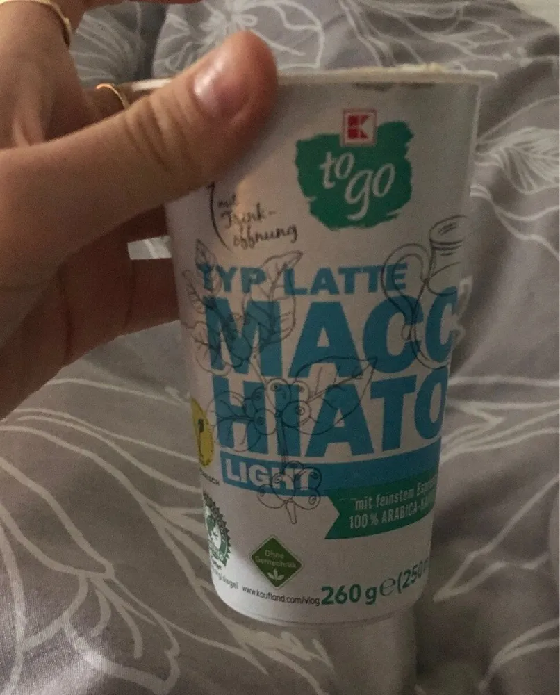Latte macchiato light