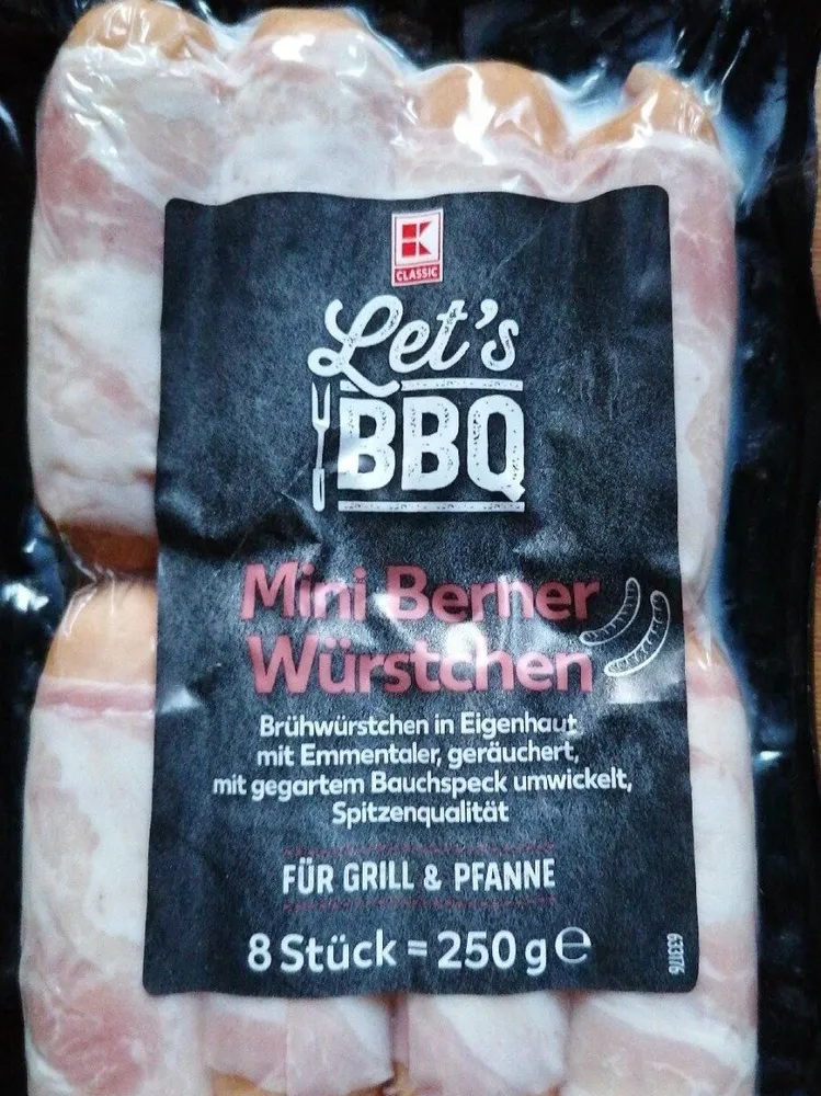 Let's BBQ Mini Berner Würstchen