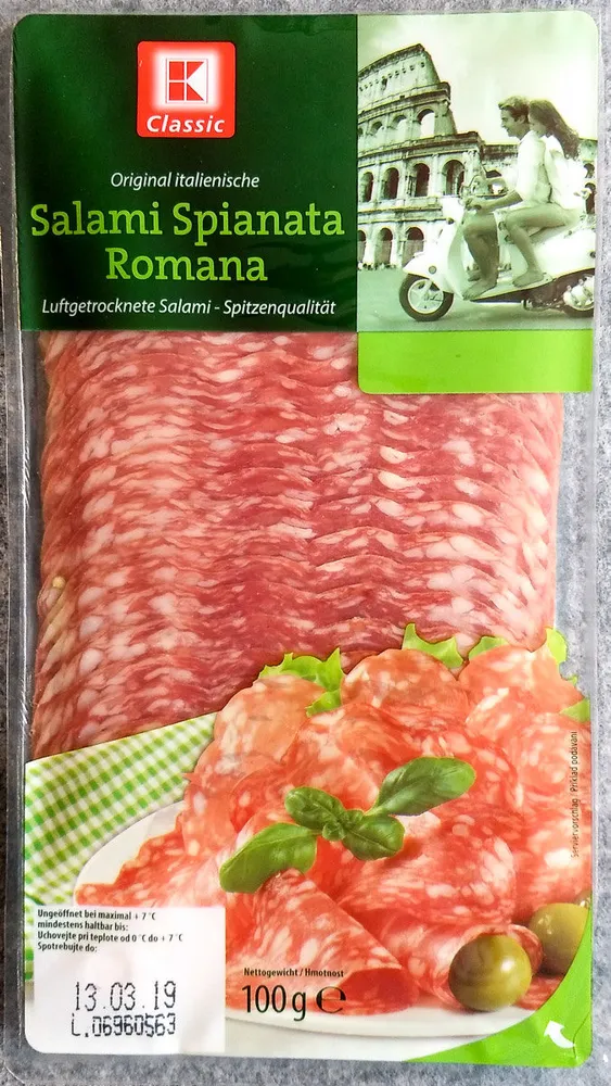 Salami Spianata Romana