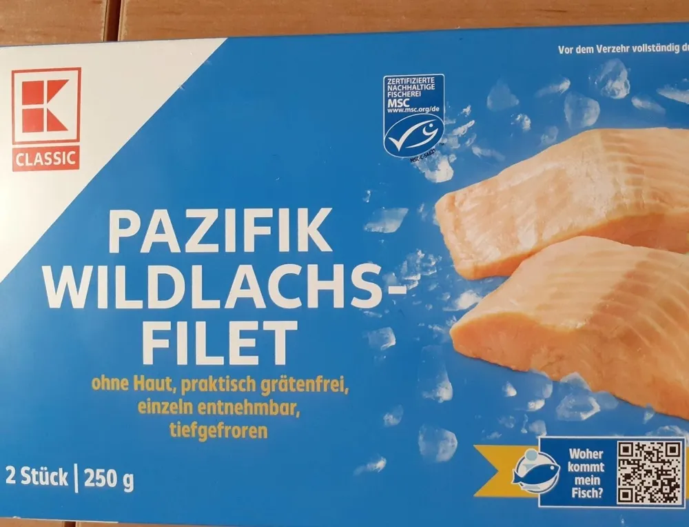 Pazifik Wildlachs-Filet