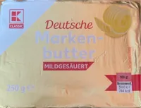 Deutsche Markenbutter mildgesäuert