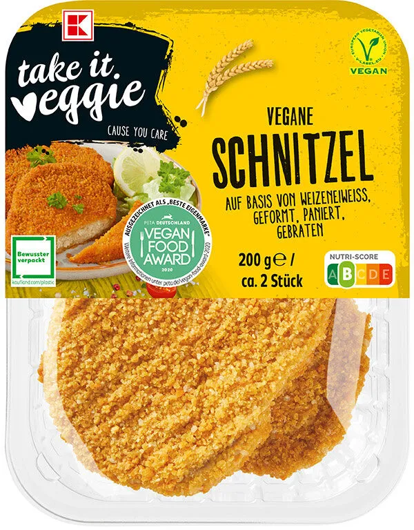 K-take it veggie Veganes Schnitzel