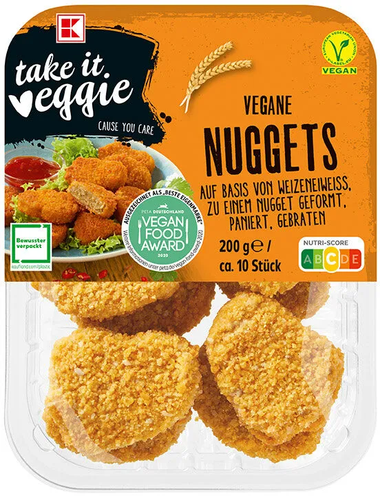 K-take it veggie Vegane Nuggets