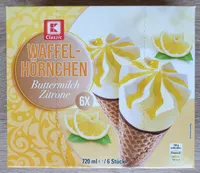 WAFFEL-HÖRNCHEN Buttermilch Zitrone