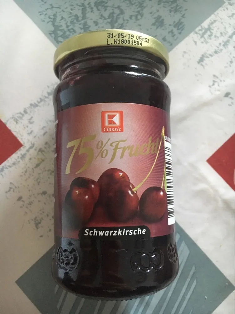 Fruchtautfstrich Schwarzkirsche