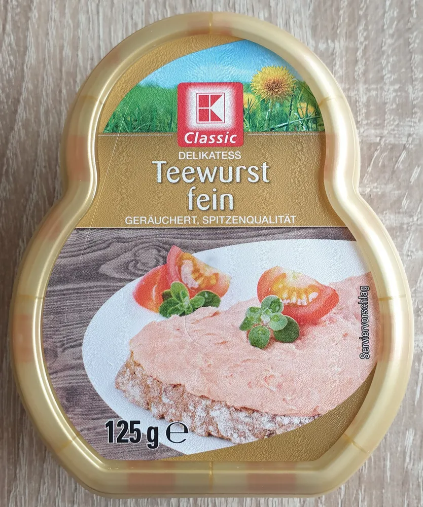 Teewurst fein