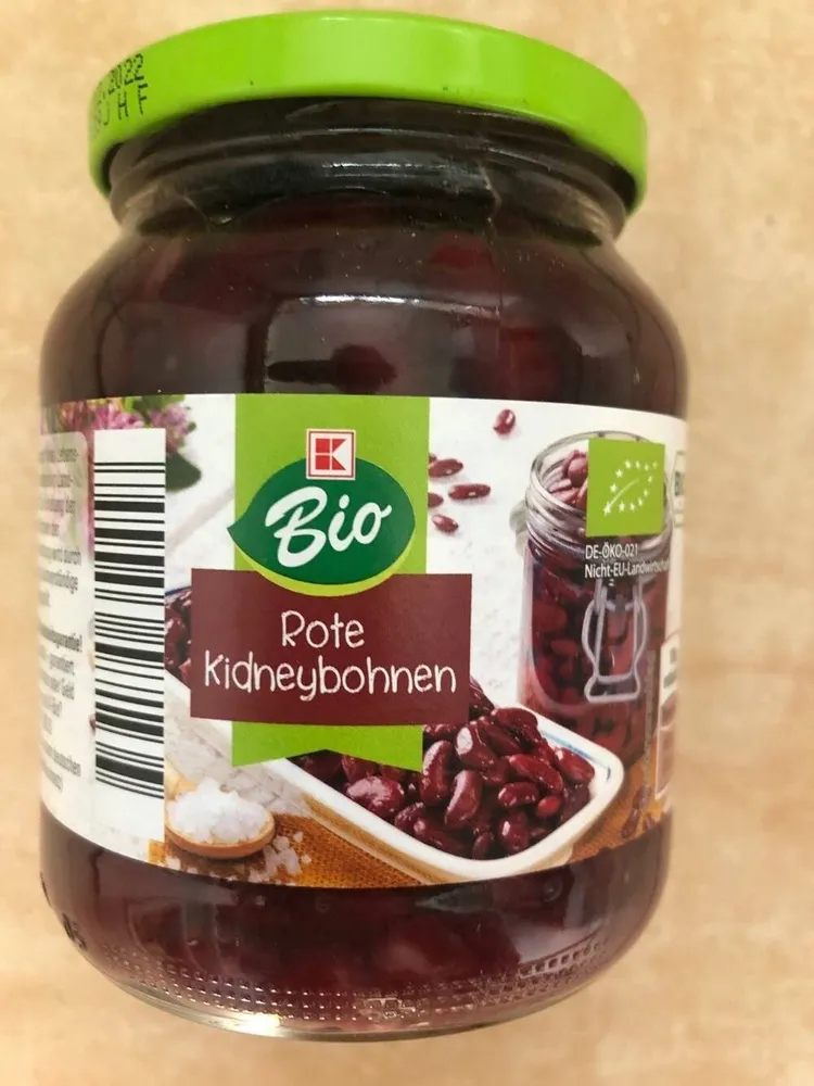 Rote Kidneybohnen