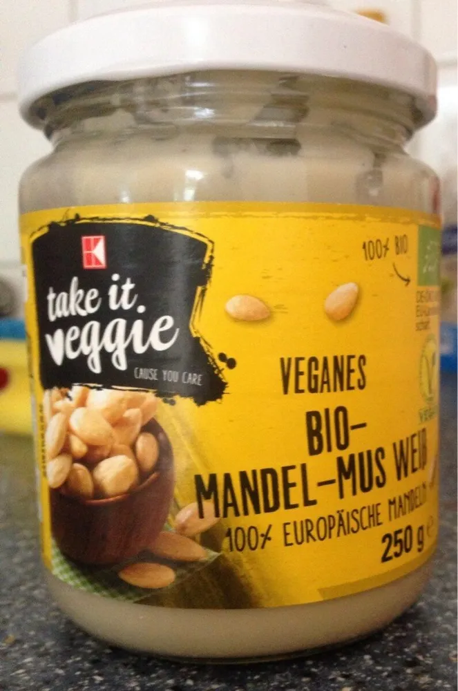 Veganes Bio-Mandel-Mus weiß