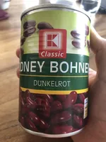 Kidney Bohnen Dunkelrot