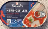 Heringsfilets Paprika Creme