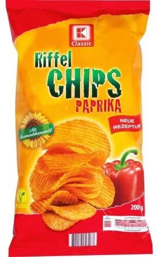 Riffel Chips Paprika