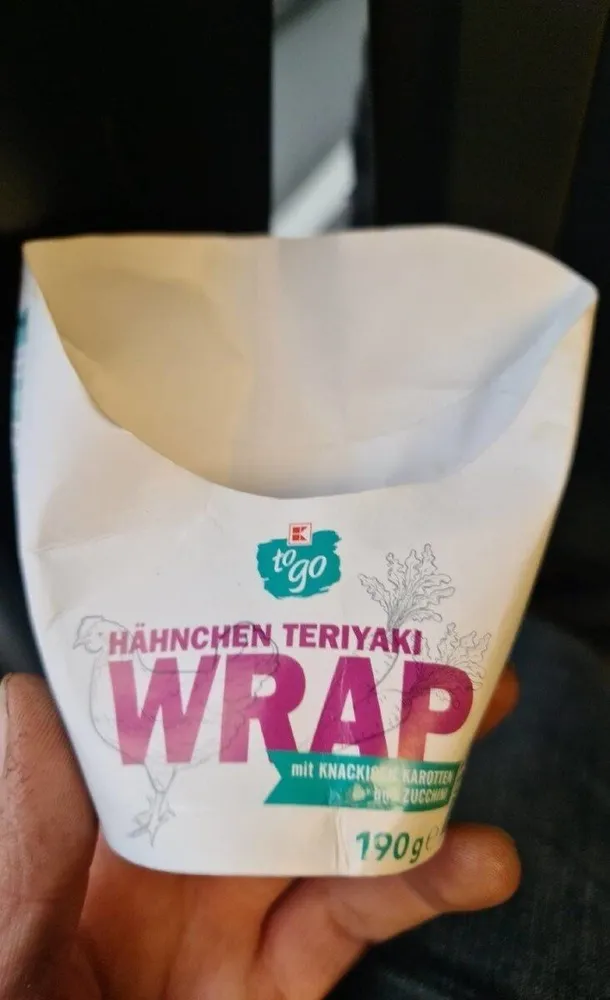 Hähnchen Teriyaki Wrap