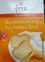 Glutenfreie Backmischung für helles Brot