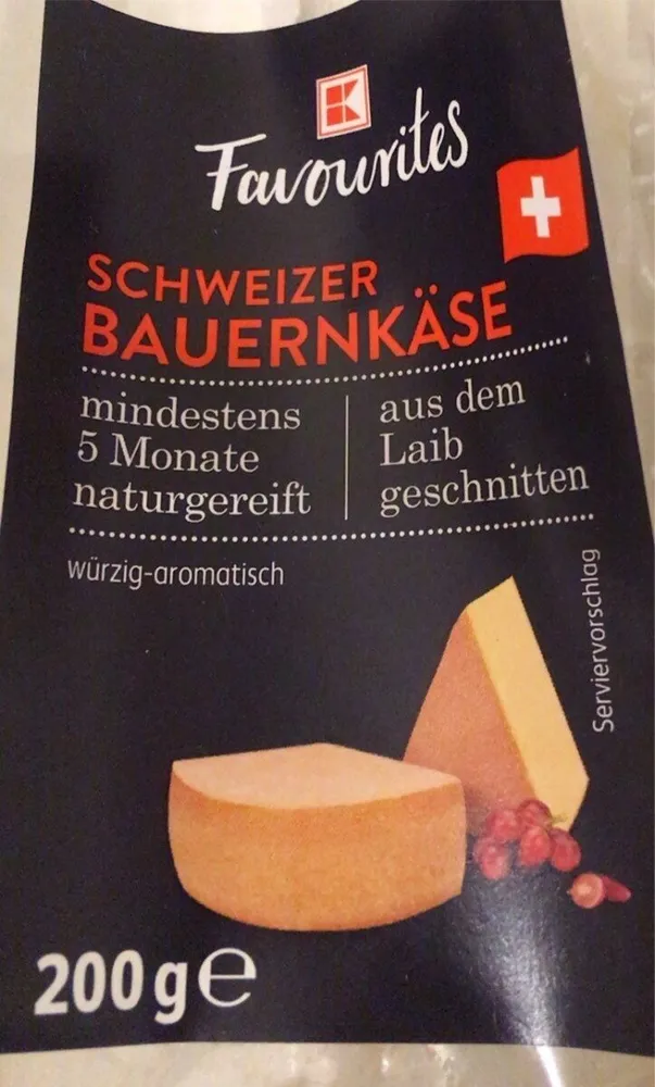 Schweizer Bauernkäse