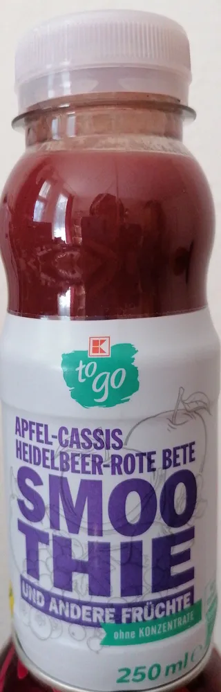 APFEL-CASSIS HEIDELBEER-ROTE BETE SMOOTHIE