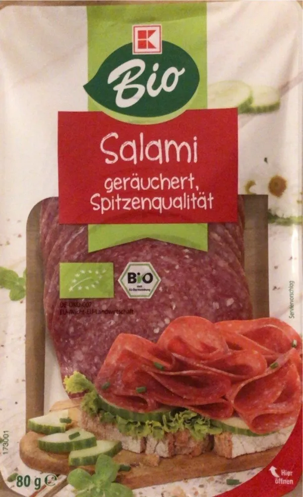 Salami geräuchert
