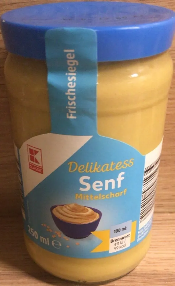 Delikatess Senf Mittelscharf