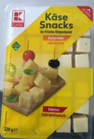 Käse Snacks Würfel Butterkäse/Edamer