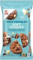 Triple Chocolate Soft Cookies