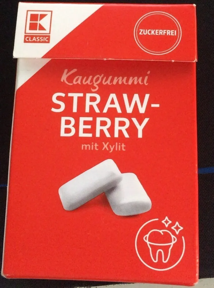 Kaugummi Strawberry
