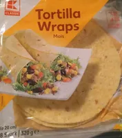 Tortilla wraps Mais