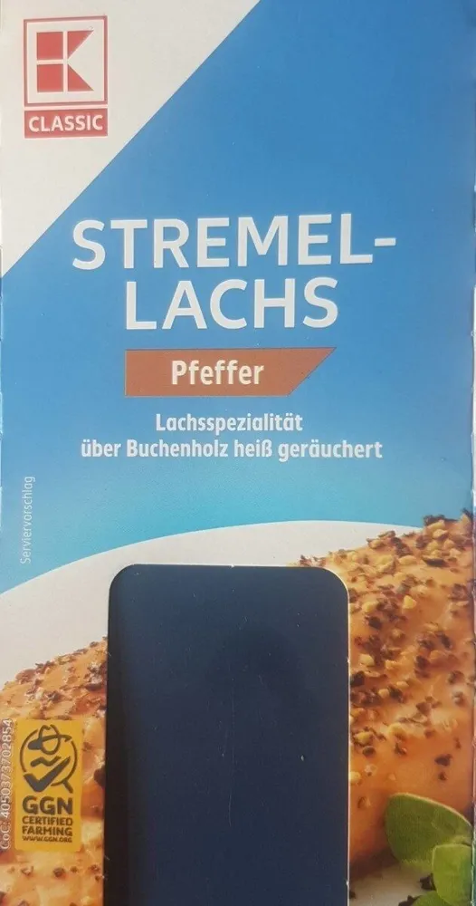 Stremellachs - Pfeffer