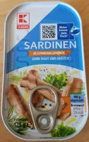 Sardinen in öl,/ Kcl