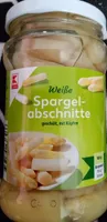Weiße Spargelabschnitte