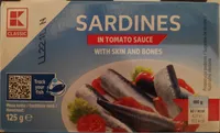 Sardynki w sosie pomidorowym