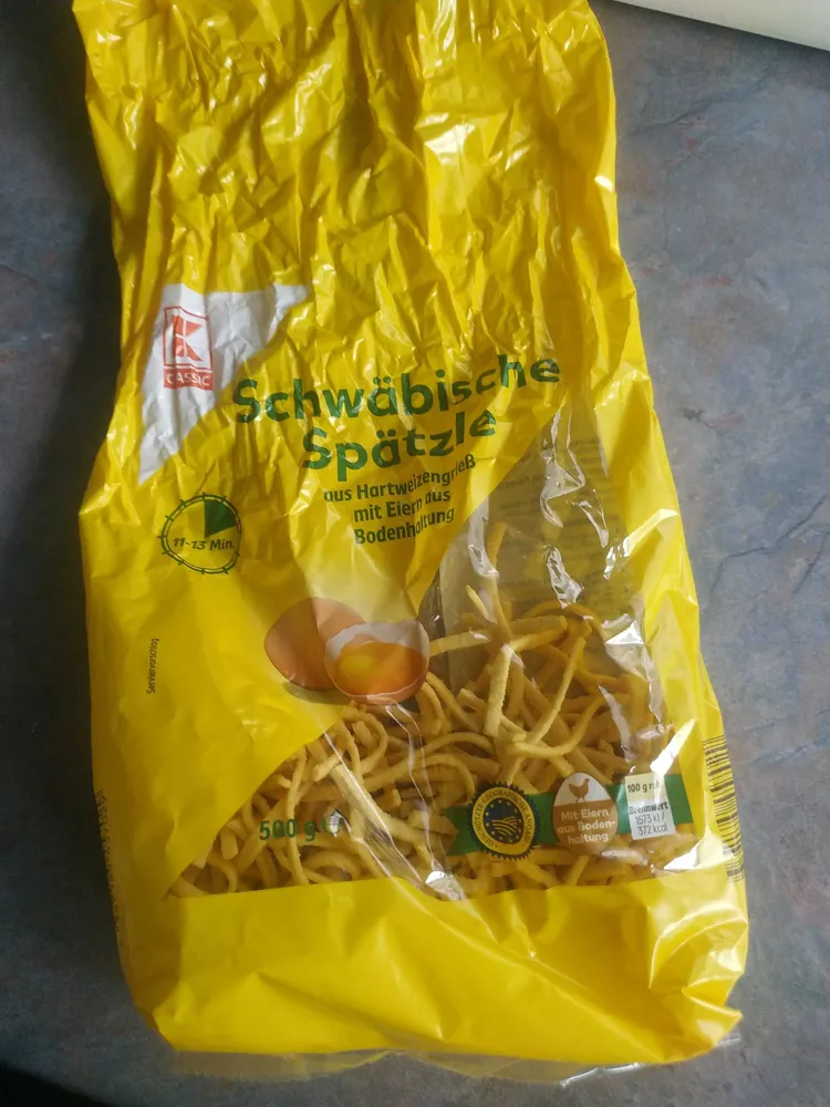 Schwaebische Spätzle Nudeln