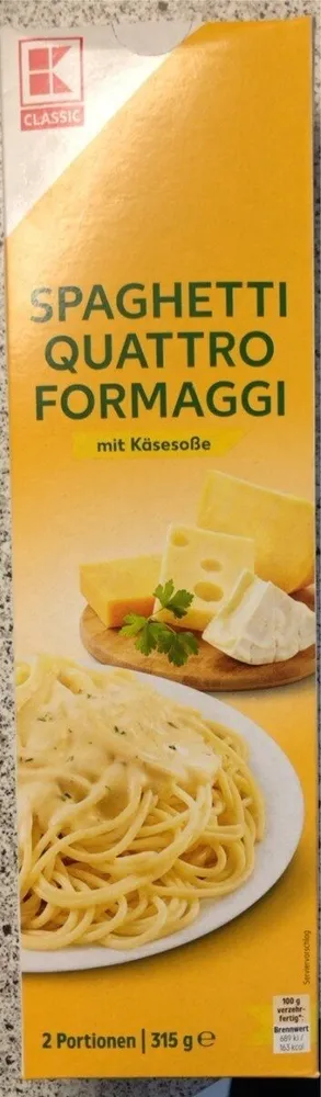 Spaghetti Quatro Formaggi