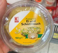Brotaufstrich Ei und Schnittlauch