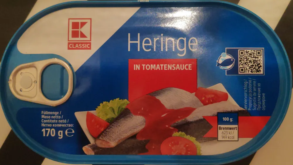 Śledź w sosie pomidorowym