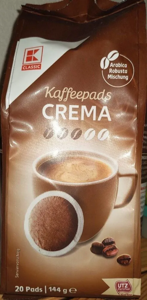 Kaffeepoda Crema