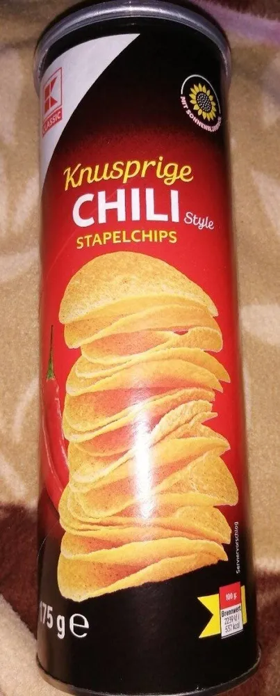 Chili Style Stapelchips