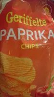 Geriffelte Paprika Chips
