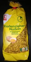Nudeln Korkenzieher aus Hartweizengrieß mit Eiern aus Bodenhaltung