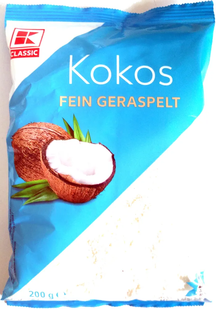 Kokos Fein Geraspelt