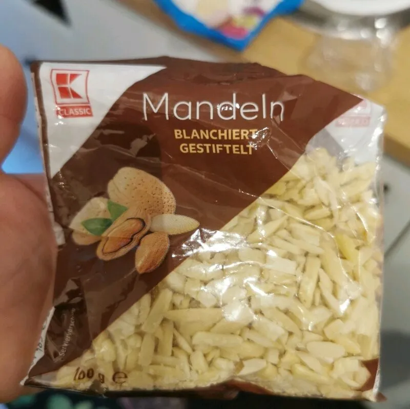 Mandeln gestiftet