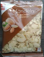 Mandeln Blanchiert gehobelt