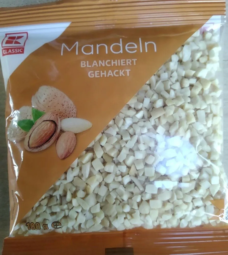 Mandeln gehackt
