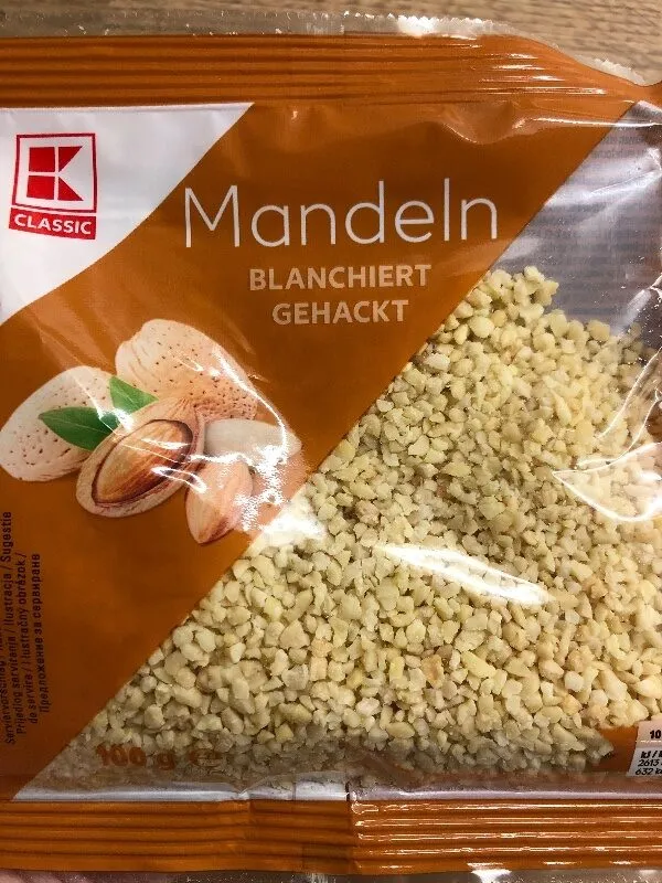 Mandeln gehackt