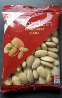 Mandeln blanchiert ganz