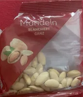 Mandeln Blanchiert Ganz