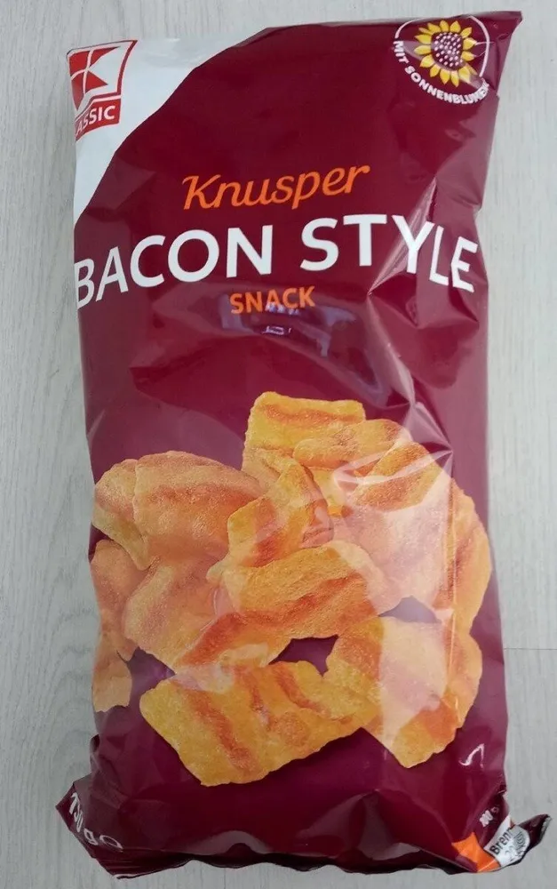 Knusper bacon style snack