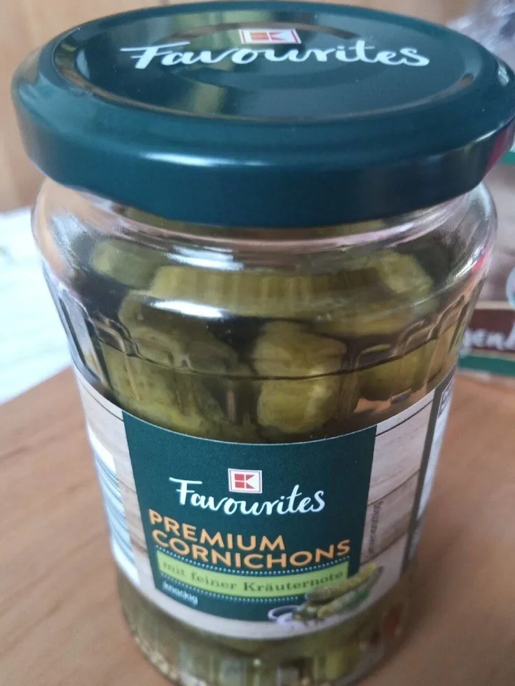 Premium Cornichons mit feiner Kräuternote