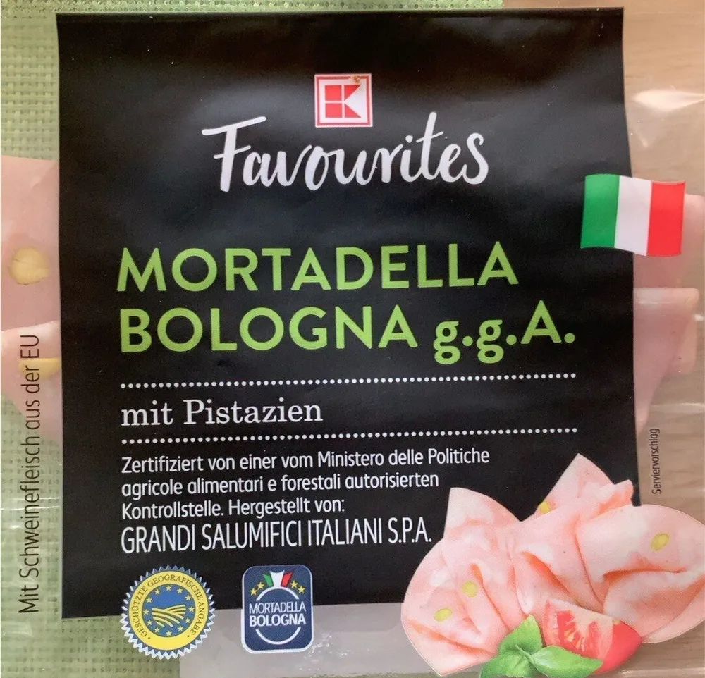 Mortadella Bologna g.g.A. mit Pistazien